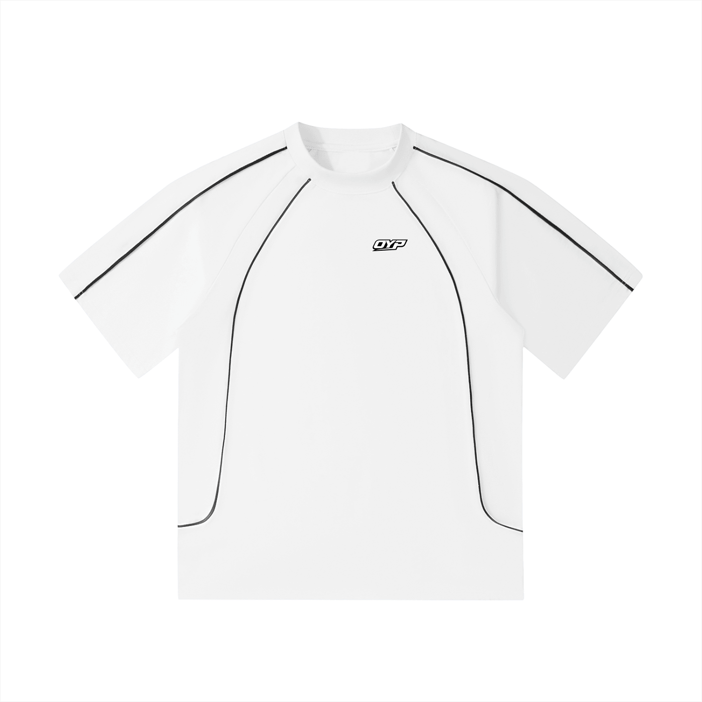 OYP TEE WHITE &amp; BLACK