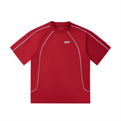 OYP TEE RED &amp; WHITE 